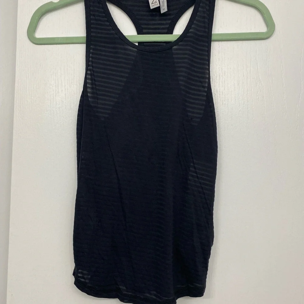 NWT Zella burnout racerback tank - Picture 3 of 7